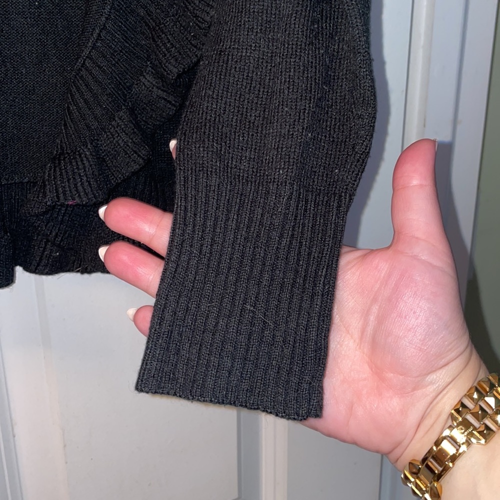Alloy Ruffle Trim Cardigan - Picture 3 of 6
